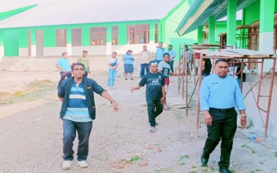Kunjungan Kabid Dikmen Dinas Pendidikan dan Kebudayaan provinsi NTT
